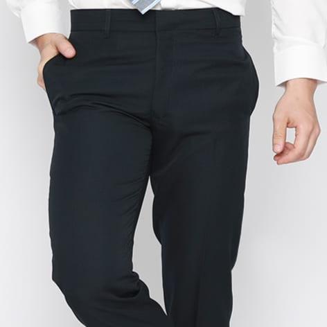 Gambar Code Male Celana Bahan Premium Formal WoolTouch Navy Blue GreatSlimfit - Navy Blue, 42 dari Code Male undefined Tokopedia