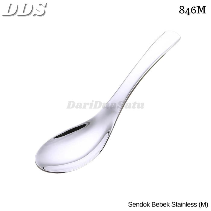 Gambar Sendok Bebek Stainless Tebal | Sendok Soup | Sendok Kuah (Medium) - 846M dari DariDuaSatu undefined Tokopedia