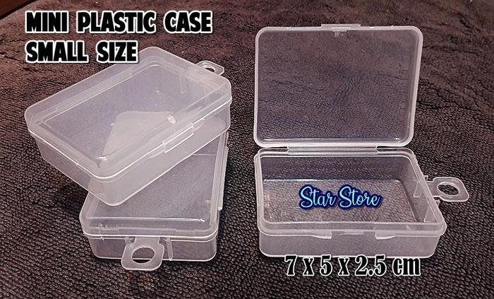 Gambar Mini Plastic Case Box / Kotak Mini Plastik Kecil 9.5 x 7 x 3 cm - S dari Star Store IDN undefined Tokopedia