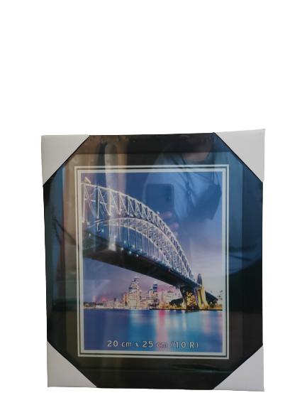 Gambar Frame Foto / Bingkai / Pigura / Pigora Kaca 10R - Hitam, polos dari Surabaya.Frame undefined Tokopedia