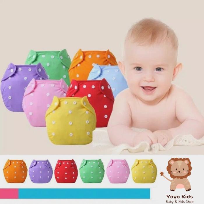 Gambar Popok Bayi Kain Clodi Anak Popok Anak Anti Bocor Cloth Diaper Insert - Merah dari Yoyo Kids undefined Tokopedia