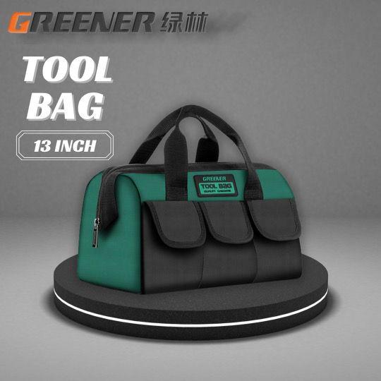 Gambar GREENER Tool Bag 13-16 Inch Kain Oxford Tebal -Tas Alat Perkakas Kuat - 13 Inch dari Greener Store undefined Tokopedia