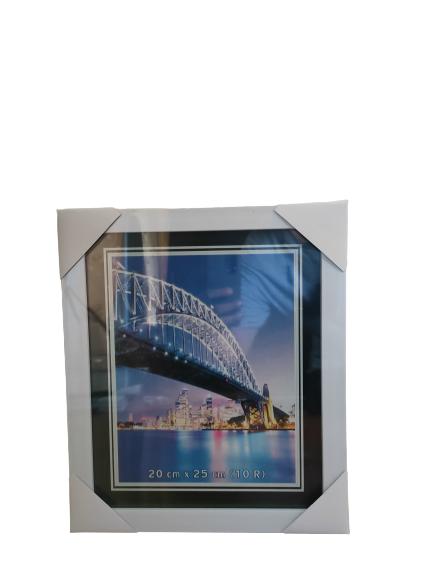 Gambar Frame Foto / Bingkai / Pigura / Pigora Kaca 10R - Putih, polos dari Surabaya.Frame undefined Tokopedia