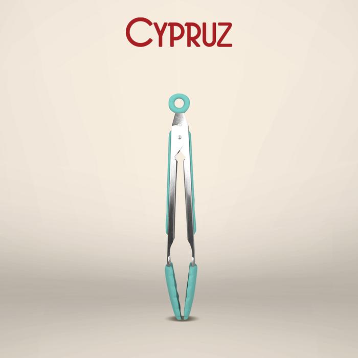 Gambar [SPECIAL LIVE] Cypruz Tongs Silicone Capitan Makanan Food Grade - Hijau dari Cypruz Kitchenware undefined Tokopedia