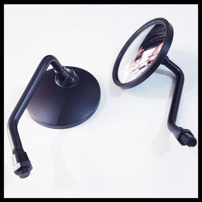 Gambar SPION VARIASI BULAT/KACA SPION MOTOR FAZZIO/YAMAHA FAZZIO/NEW FAZZIO - Hitam, Uk Sedang 12cm dari ANTON K2 AKSESORIS MOTOR undefined Tokopedia