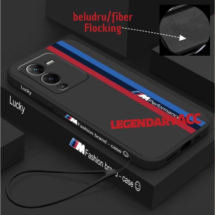 Gambar Case VIVO V25 Pro 5G softcase silicon fashion lucky casing free tali - Hitam, VIVO V25 Pro dari luckycase_NEW undefined Tokopedia
