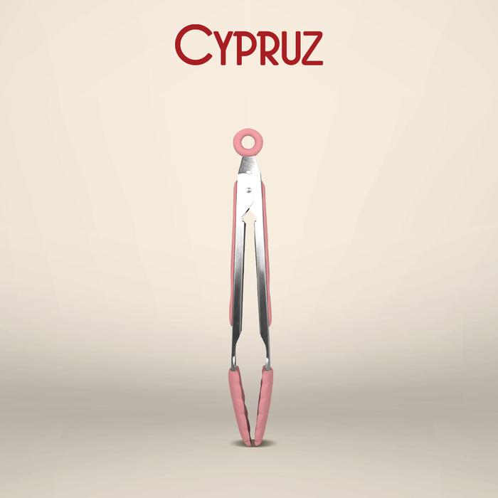 Gambar [SPECIAL LIVE] Cypruz Tongs Silicone Capitan Makanan Food Grade - Merah Muda dari Cypruz Kitchenware undefined Tokopedia