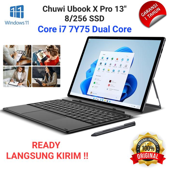 Gambar Laptop Chuwi Ubook X Pro Core i7 7Y75 Dual Core 13" 8/256GB SSD Win 11 - Laptop Only dari INDO JAYA TECH undefined Tokopedia