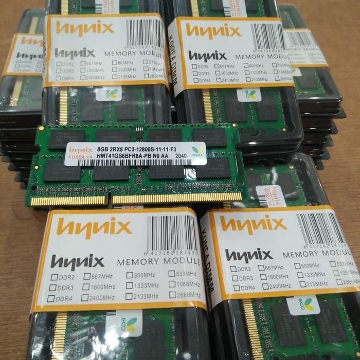 MEMORY RAM SODIMM DDR3 4GB 12800 1600MHZ HYNIX LAPTOP DDR3-12800