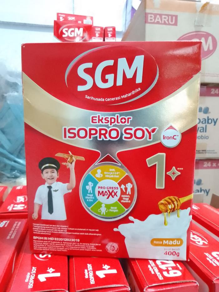 Gambar SGM ISOPRO SOY 1+ MADU/VAN (1-3 THN) - 400GR - Madu dari Medica Online undefined Tokopedia