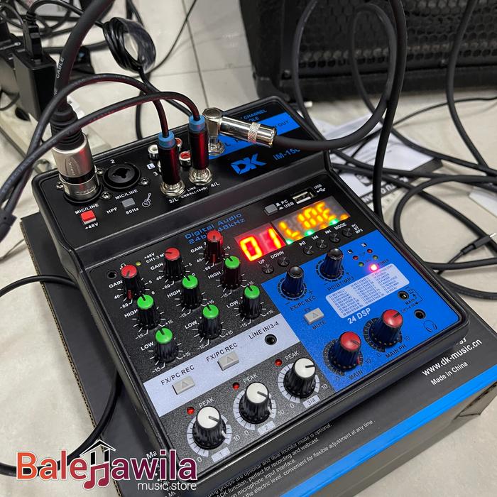 Gambar Mixer Live DK IM 150 usb Professional Mixer DK Technology 6ch Garansi dari TOKO MUSIK LENGKAP undefined Tokopedia