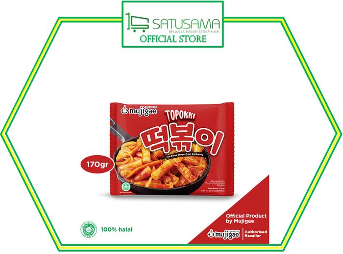 Gambar MUJIGAE TOPOKKI 170 G dari satusamaonline undefined Tokopedia