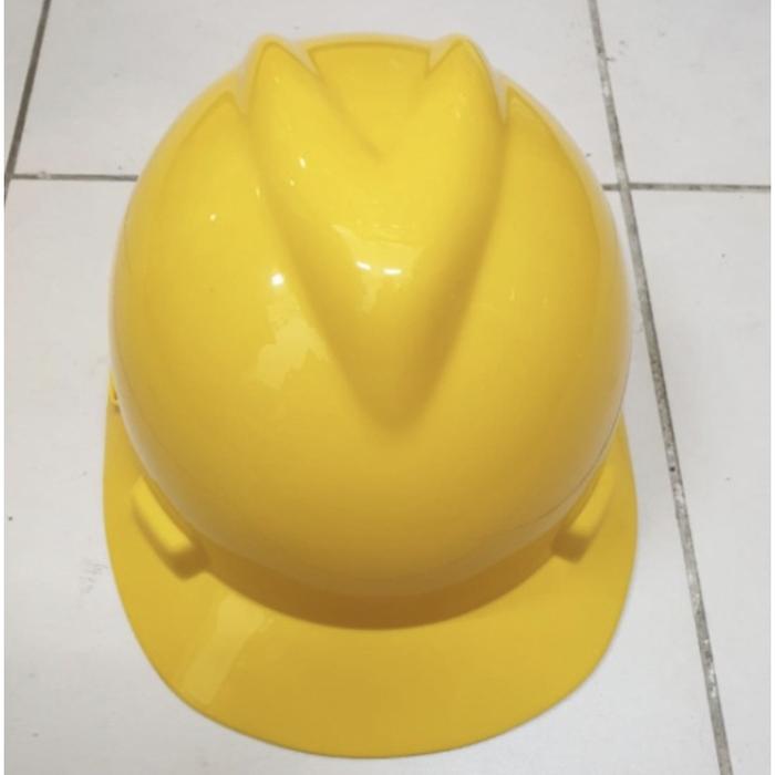 Gambar Helm Proyek Safety Helmet Kuning Biru SNI Helm kerja Lapangan - Kuning dari Matrial Mutiara Listrik undefined Tokopedia