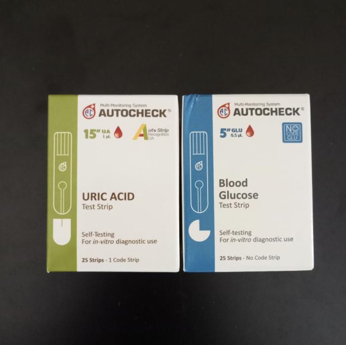 Gambar Isi Strip Autocheck paket (lebih murah) - UA + gula dari citrarayaalkes undefined Tokopedia