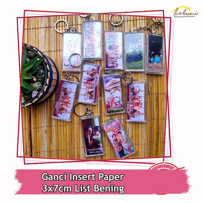 Gambar gantungan kunci akrilik unik poto sendiri - Bening dari kabumi undefined Tokopedia