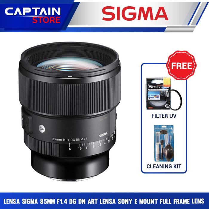 Jual Lensa Sigma 85mm DG DN ART Lensa Sony E Mount Full Frame