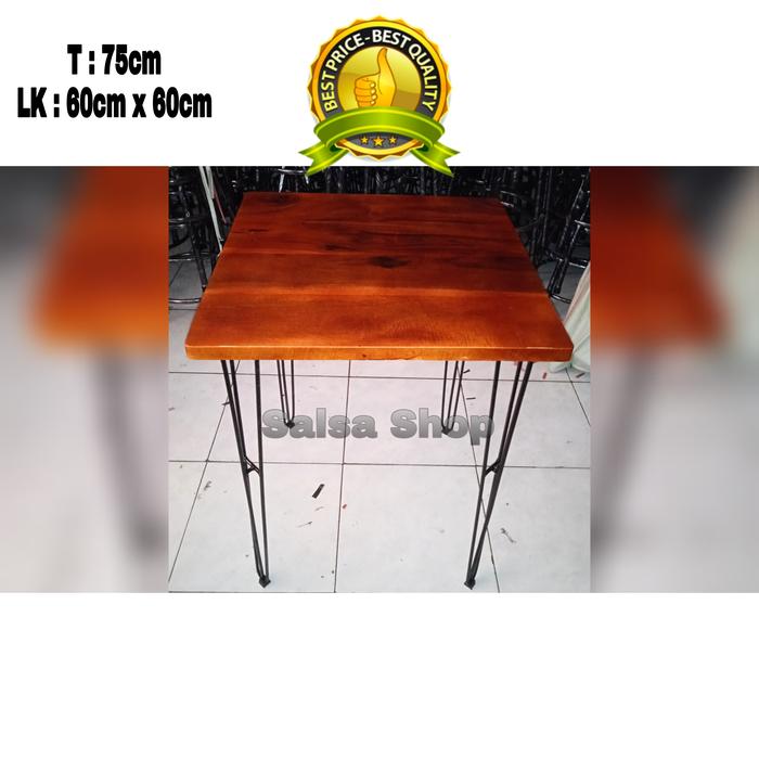 Gambar meja cafe 1meter meja cafe minimalis meja cafe persegi meja kafe - 60cm x 60cm dari s4ls4 shop undefined Tokopedia