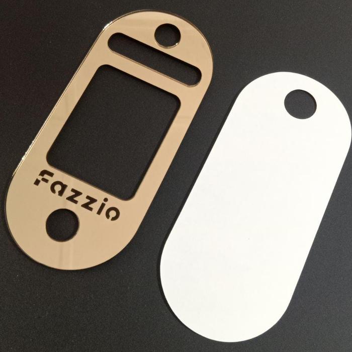 Gambar yamaha fazzio 125 meter garnish odometer speedometer garnis fazio - gold chrome dari Morvell Motoproject undefined Tokopedia