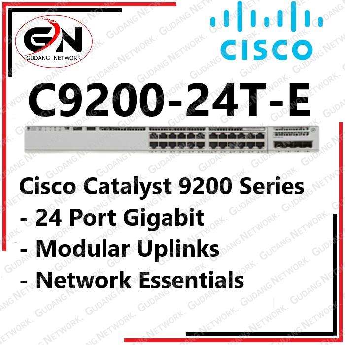 Gambar Cisco C9200-24T-E Catalyst 9200 Series Switch - Unit Only dari Gudang Network. undefined Tokopedia