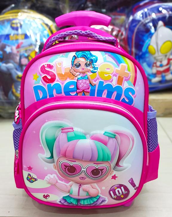 Gambar TAS TROLLEY DORONG ANAK PAUD 10inch 2Th GAMBAR JAGOAN - UNICORN IMPORT - LOL LOVE 10inch dari OnLanShop undefined Tokopedia