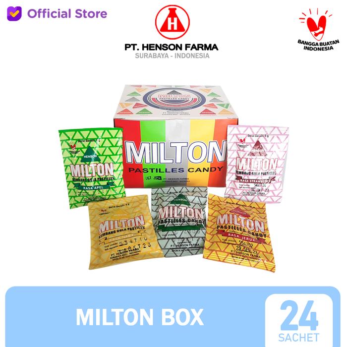 Gambar Permen MILTON PASTILLES Permen Rasa Buah Sachet - 1 dari HENSON FARMA Kota Surabaya Tokopedia