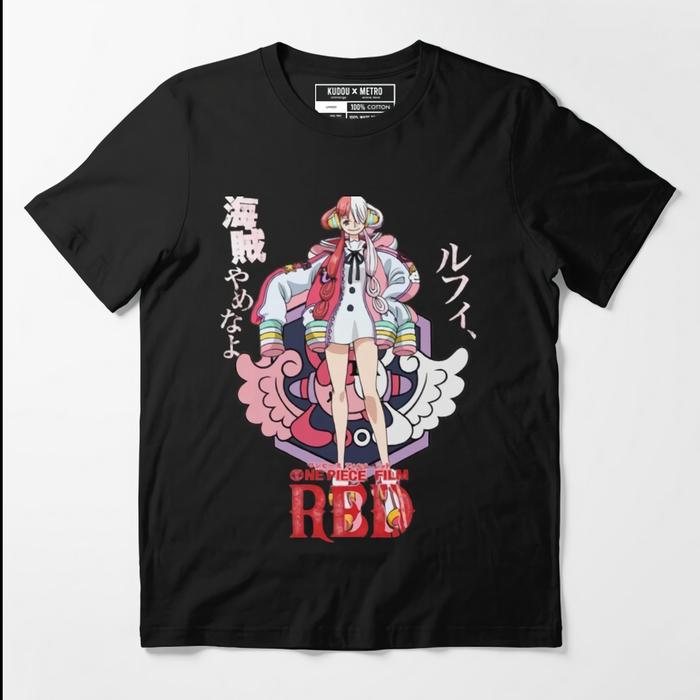 Jual Tshirt Uta Movie Red Character Anime Manga One Piece Premium