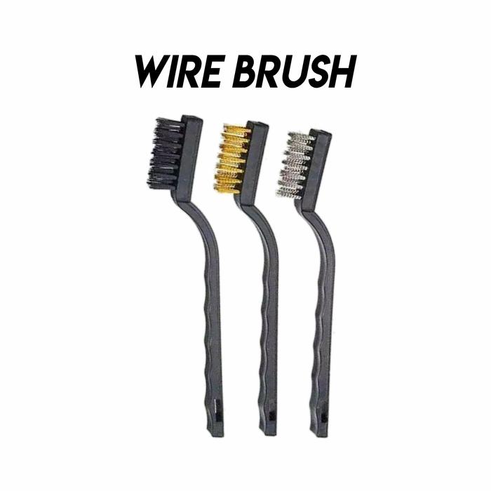 Gambar Sikat Sepatu - Brush Detailing / Sikat Wire Brush Untuk Sole Sepatu - Besi dari Plain Shoes undefined Tokopedia