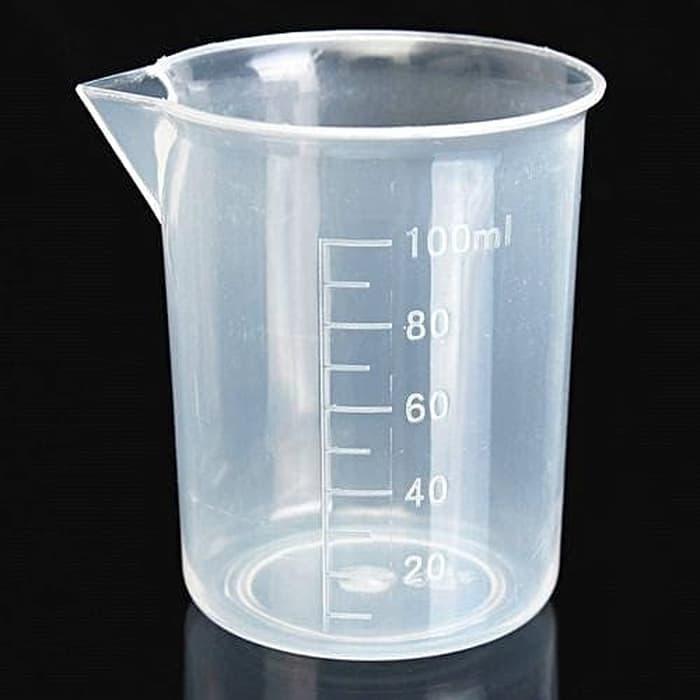 Gambar MEASURING CUP 100 ML / GELAS UKUR UNTUK THINNER & CAT GUNDAM MODEL KIT - PLASTIK dari Unicorn Toys undefined Tokopedia
