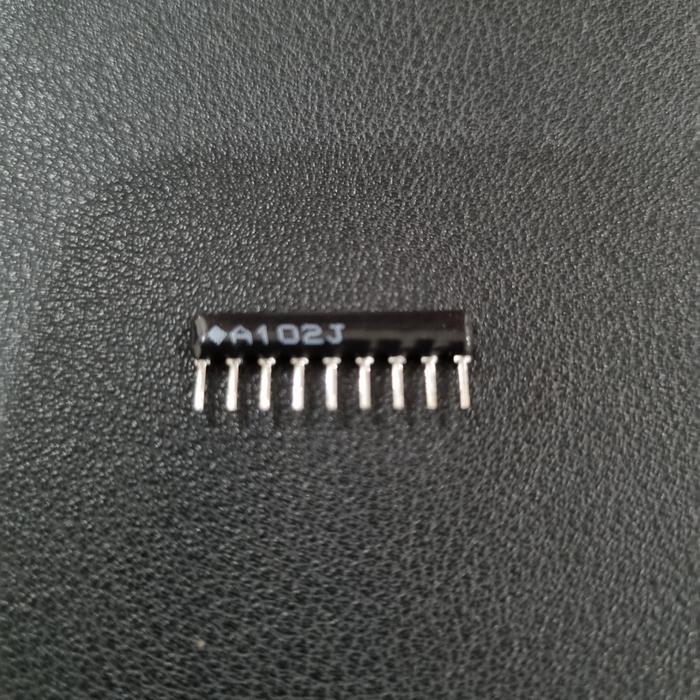 Gambar Resistor Array Network 1K Ohm R-Pack R-Array 5P dan 9P - 9 Pin dari Unique-Electronics undefined Tokopedia