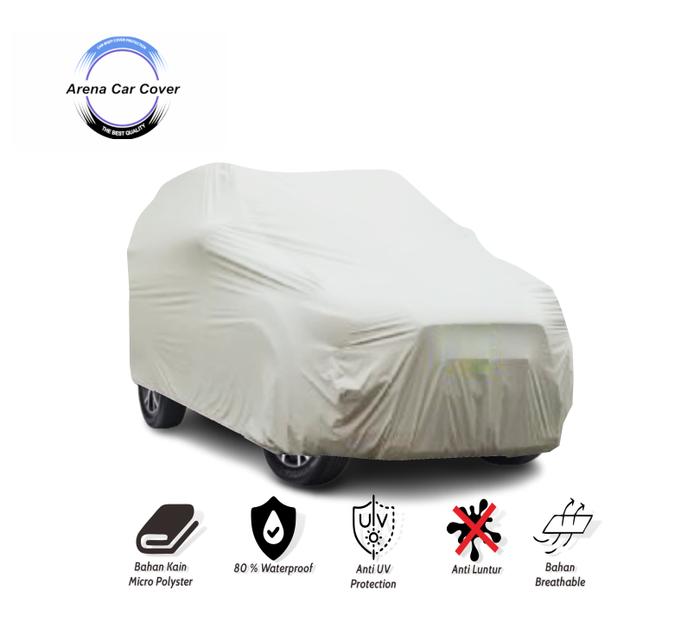 Gambar sarung mobil all new agya cover selimut tutup mobil - Putih dari ARENA COVER MOBIL DAN MOTOR undefined Tokopedia