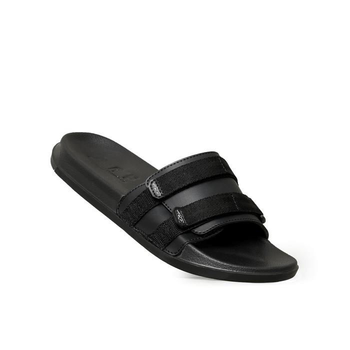 Gambar Sandal Pria Casual Selop Sendal Slop Slide Kasual Ori ARF PASTO BLACK - Black (Hitam), 39 dari Sepatulokalid Kab. Bandung Tokopedia