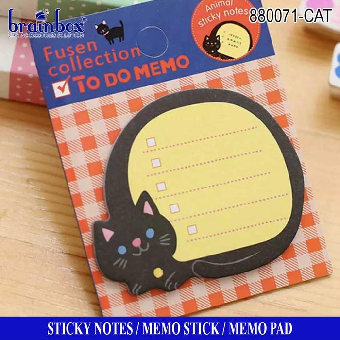 Gambar Sticky Notes Sticker Stiker Note Noted Kertas Memo Pad Pads Memo Stick - Cat dari Brainbox Car and Home undefined Tokopedia