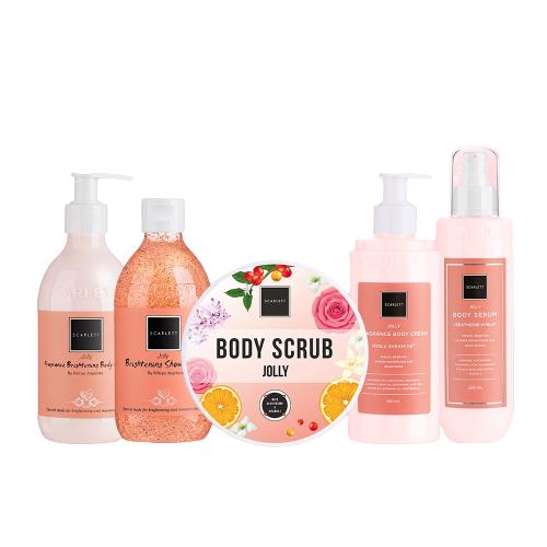 Gambar Scarlett Whitening Paket isi 5 Item Happy Series Jolly Charming ORI - Jolly Series dari ScarlettWhiteningOfficial undefined Tokopedia