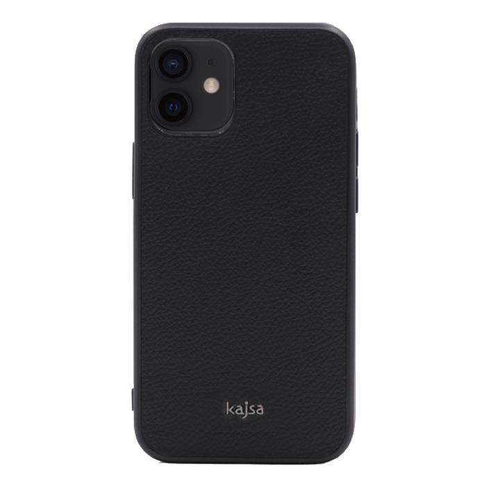 Gambar Kajsa Luxe Collection Leather iPhone 12 Mini - Hitam dari DIKLIKAJA undefined Tokopedia