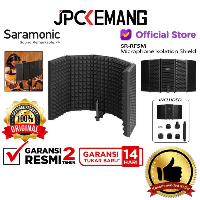 Gambar Saramonic SR-RF5M Microphone Isolation Shield RF-5M SRRF5M RESMI dari JPC Kemang undefined Tokopedia