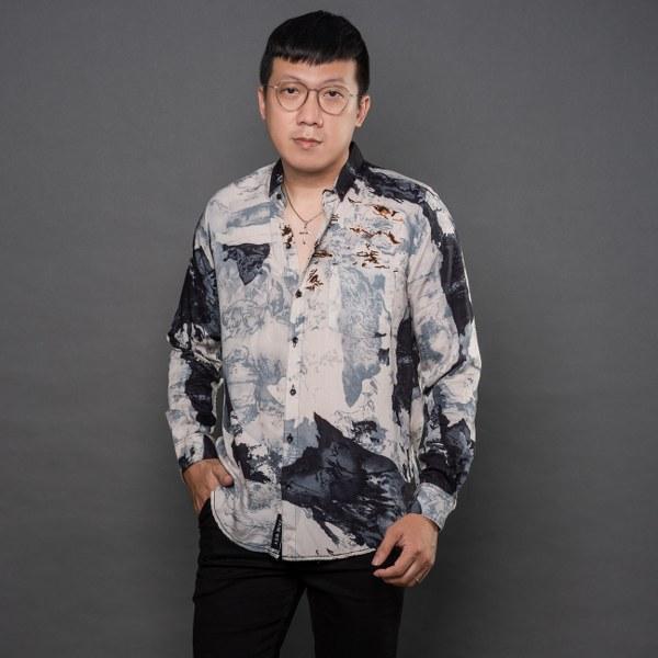 Gambar Jane Frey Clothing 8146 B Kemeja Panjang Pria Abstract Cooper M-XL - M dari Jane Frey Clothing undefined Tokopedia