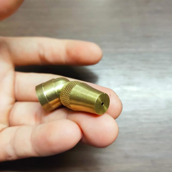 Gambar Nosel stim AC lurus / bengkok Nozel steam AC Nozzel Nozle - Bengkok dari Warung Jaya Teknik undefined Tokopedia