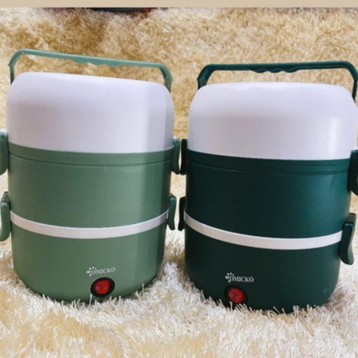 Gambar Electrik Lunch Box 2 in 1/Rantang Makanan + Penghangat - 3 Susun dari gabyolshop_18 undefined Tokopedia