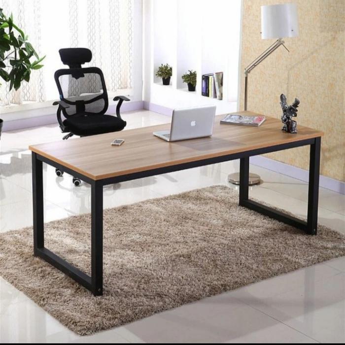 Jual meja kantor besi 200x60x70 untuk meja kerja archidecor gudang meja