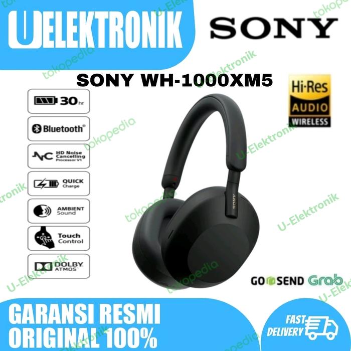 Jual SONY HEADPHONE WH1000XM5 WH-1000XM5 WH 1000XM5 HIRES