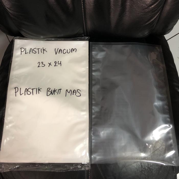 Gambar Plastik vacum 23x34 cm polos plastik vacuum 23x34 plastik vakum 23x34 dari Plastik bukit mas undefined Tokopedia