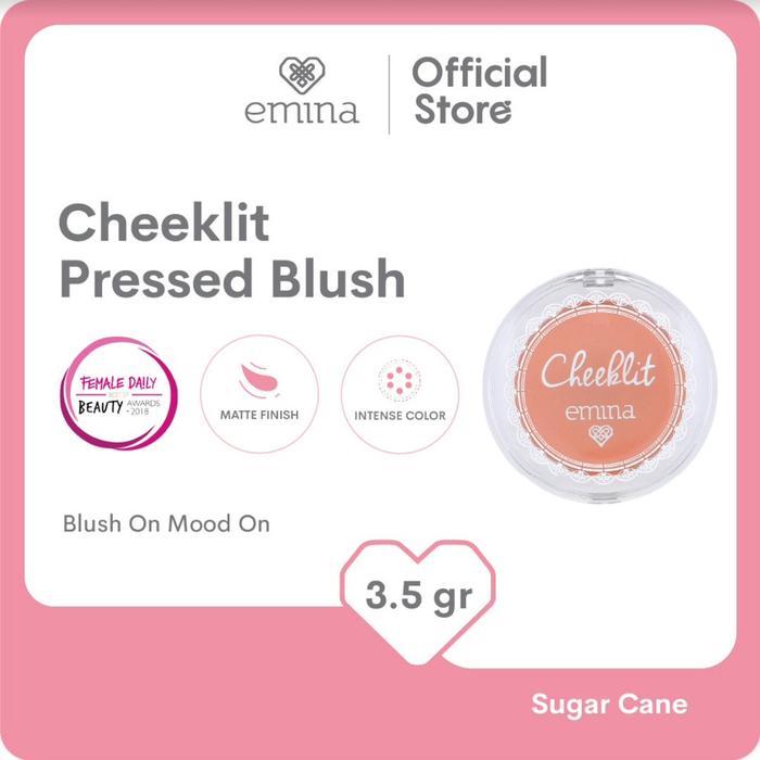 Gambar Emina Cheek Lit Pressed Powder Blush 3.5gr | Blush On - 01 Violet Berry dari Kios Branded. undefined 5 Tokopedia