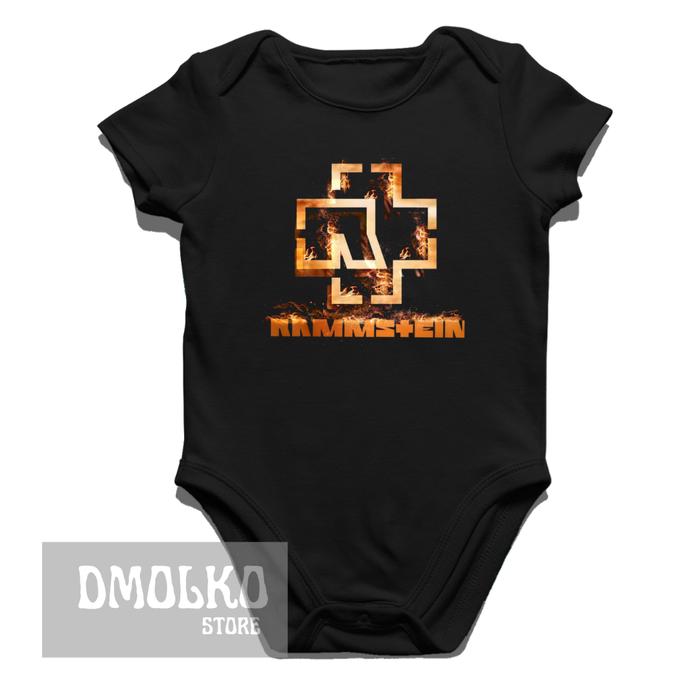 Gambar Jumper Bayi Band Rammstein 3 | Jumper Baby | New Born 0 - 12 Bulan - Hitam, M dari Dmolko Store undefined Tokopedia