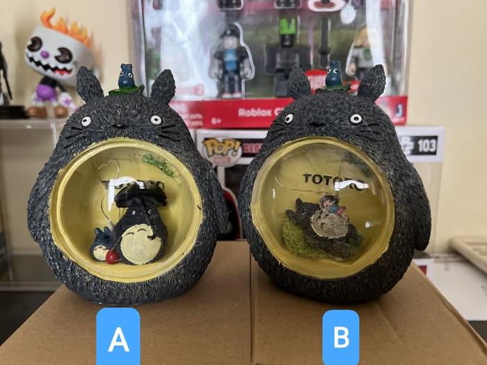 Gambar Studio Ghibli My Neighbour TOTORO Figure with LED Light - B. Totoro Tidur dari Radabab undefined Tokopedia