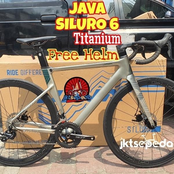 Gambar Roadbike Java Siluro 6 - Titanium, 52 dari Jktsepeda undefined Tokopedia