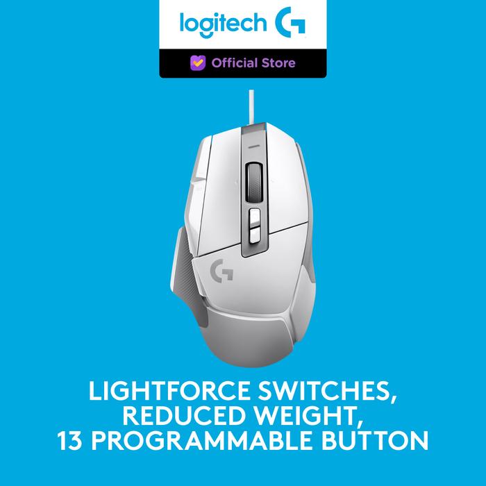 Gambar Logitech G502 X Mouse Gaming Wired HERO 25K DPI [FS] - Putih dari Logitech G Official undefined Tokopedia