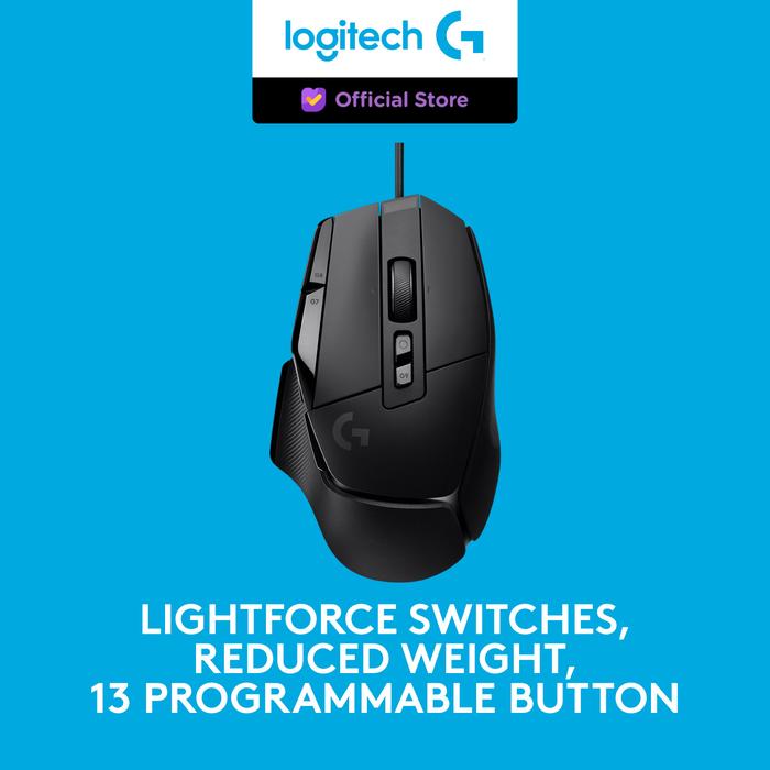 Gambar Logitech G502 X Mouse Gaming Wired HERO 25K DPI [FS] - Hitam dari Logitech G Official undefined Tokopedia