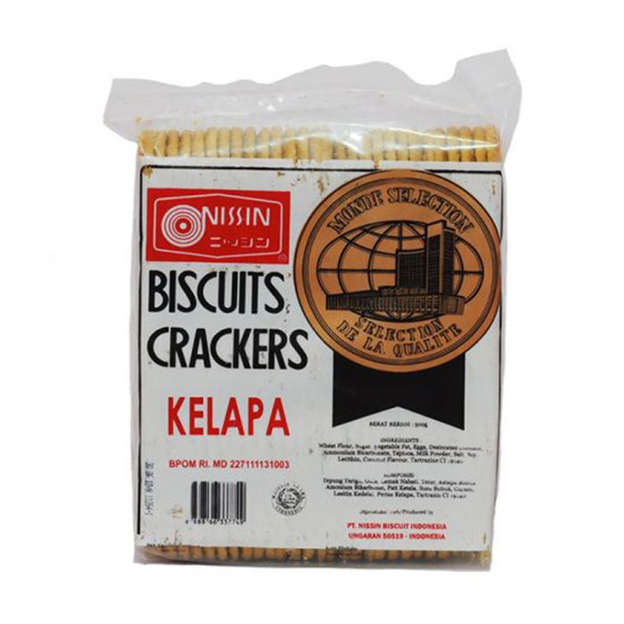 Gambar NISSIN BISCUIT CRACKERS KELAPA 500GR /PCS dari Assalaam Hypermarket undefined Tokopedia