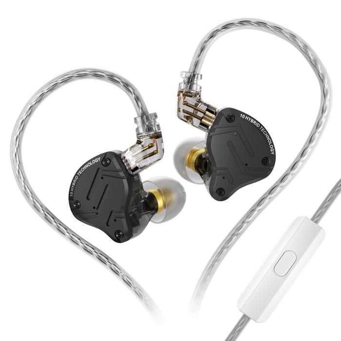 Gambar KZ ZS10 Pro X Metal Earphone with MIC - Hitam dari Knowledge Zenith Store undefined Tokopedia
