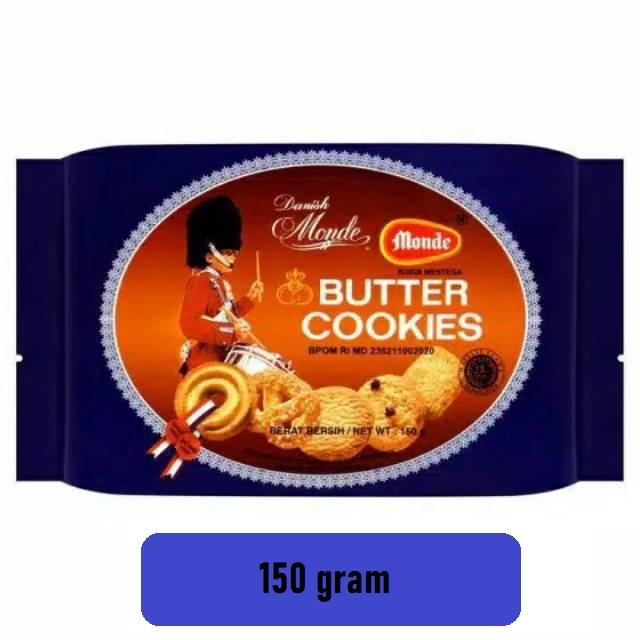 Gambar Monde Butter Cookies 90g/150g/454g/908g-Biskuit Monde Butter Cookies - 90 gram dari Sunjaya Utama Mart undefined 3 Tokopedia